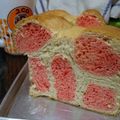 Cooksnap dari Ika Kurniawan (mimih Dizha..) untuk resep Roti Tawar Motif Jerapah