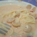 Cooksnap dari Sukwanti Triani Karsad untuk resep Spaghetti carbonara with kraft