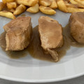 El cooksnap de Mariate cuando hizo Solomillo de cerdo con salsa de cebolla al whisky.