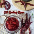 Cooksnap Maisarah Mamat semasa beliau membuat Stok cili kisar tahan 2-3bulan.