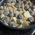 صورة من Fatimah Al Sheikh (( ام عمر ))، شاركها بعد تجربة وصفة كفتة بالطحينة مع البرتقال طعم روووعة ☺😋😋