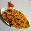 Vaishali Vora's cooksnap of when they made વઘારેલો વેજીટેબલ ભાત(Vagharela vegetable rice) (Jain).