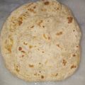 Fatima Rais's cooksnap of when they made Labenese shawarma bread.