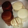 El cooksnap de Eliana Cabrera cuando hizo Alfajores de chocolate Gaby.