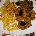 El cooksnap de Mireya Garcia Cena cuando hizo Chuletas de cerdo con aceitunas y ciruelas secas.