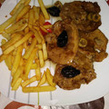 El cooksnap de Mireya Garcia Cena cuando hizo Chuletas de cerdo con aceitunas y ciruelas secas.