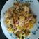 El cooksnap de Marga cuando hizo Pechuga de pavo salteada con pisto y arroz integral.