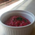 El cooksnap de Loleina cuando hizo Risotto de remolacha.