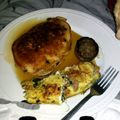 kokiea's cooksnap of when they made Peanut Butter cup Pancakes.