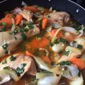 El cooksnap de francisco aguilar cuando hizo Pollo en su jugo con verduras🌺.