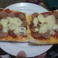 Cooksnap dari Ratih Kusuma Dewi untuk resep Pizza Roti Tawar Teflon