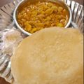 Sunita Rani का कुकस्नैप जब उन्होंने छोले भटूरे (chole bhature recipe in Hindi) बनाया था।