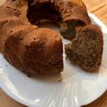 kisördög Cooksnap-ja, amikor elkészítette a(z) Diós-almás kuglóf receptet.