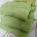 Cooksnap Norulhasni Mohd Zaini semasa beliau membuat Kuih Ketayap /Kuih Gulung.