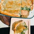 Lisa's cooksnap of when they made Spanakopita - Pita mit Spinatfüllung.