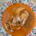 El cooksnap de Verónica Martínez Moya cuando hizo Cazuela de jibias, colas de carabineros y almejas.