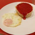 El cooksnap de David Azuara Sereno cuando hizo Arroz blanco con huevo frito y tomate.