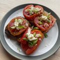 Genna's cooksnap of when they made California Farm Tomato Sandwich.
