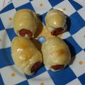 Cooksnap de KARLINE MARTINS quando cozinhou Enroladinho de salsicha.