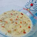 StutIshika's cooksnap of when they made Flattened Rice Kheer (Aval Payasam).