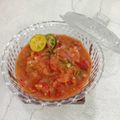 Cooksnap Noor Atika Mahamood semasa beliau membuat Sambal Belacan Limau Kasturi.