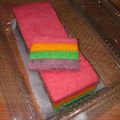 Cooksnap dari Aymah_JJ untuk resep Steamed Rainbow Cake Ny.Liem