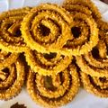 Anita Desai's cooksnap of when they made चकली (chakli recipe in marathi).