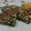 El cooksnap de Teresa cuando hizo Cómo hacer hamburguesas caseras de espinacas.