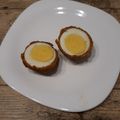 El cooksnap de Julia Bañuls cuando hizo Huevos a la escocesa con chorizo y patatas paja.
