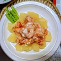 小不點愛烘焙 的 鳳梨蝦球 cooksnap