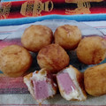 El cooksnap de Mirta Gladys cuando hizo Bombas de papas rellenas con queso y salchichas de Viena.