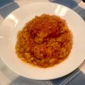 El cooksnap de Esperanza cuando hizo Arroz de bacalao con tomate.