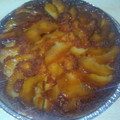 El cooksnap de Lorena Rincón cuando hizo Torta de manzana invertida fácil.