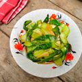 Cooksnap dari Mita.W#MommyFayzel# untuk resep Tumis Tahu Pokcoy