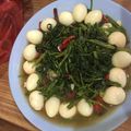 Cooksnap dari marlina untuk resep Tumis Kangkung Telur Puyuh