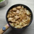 日常 的 麻油洋蔥炒肉 cooksnap