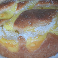 El cooksnap de Patricia Starnoni cuando hizo Torta matera con crema pastelera (toque de naranja).
