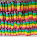 Cooksnap dari Tri Yunianti untuk resep Lidah kucing Rainbow