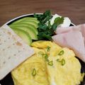 El cooksnap de Maine Santillán cuando hizo Desayuno fit en 5 min!💪🏼.