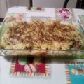 El cooksnap de Mercedes Fernandez Manzano cuando hizo Macarrones gratinados con jamón y verdura.