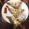 Shobha Deshmukh 's cooksnap of when they made चीज आमल्टे ब्रेड (cheese omelette bread recipe in marathi).