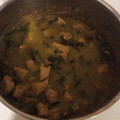 El cooksnap de Monica Romero cuando hizo Pierna de puerco en salsa verde .