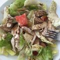 El cooksnap de Elena cuando hizo Ensalada de pollo negra.