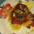 dwoodsjr.dw's cooksnap of when they made Mike's Spaghetti Squash & Marinara Sauce.