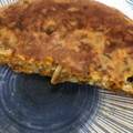 El cooksnap de Laura T. B. cuando hizo Tortilla de boniato y puerro.