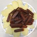 企鵝好愛煮 的 烏魚子蘋果配 cooksnap