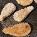 El cooksnap de Aldana Córdoba cuando hizo Nuggets de lentejas.