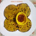 Urmila Agarwal का कुकस्नैप जब उन्होंने तंदूरी मिस्सी रोटी (tandoori missi roti recipe in hindi) बनाया था।