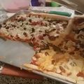 El cooksnap de laura Sii cuando hizo Pizza a la mexicana con una masa deliciosa 😋.
