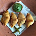 Gunjan's Kitchen's cooksnap of when they made Khasta Samosa.